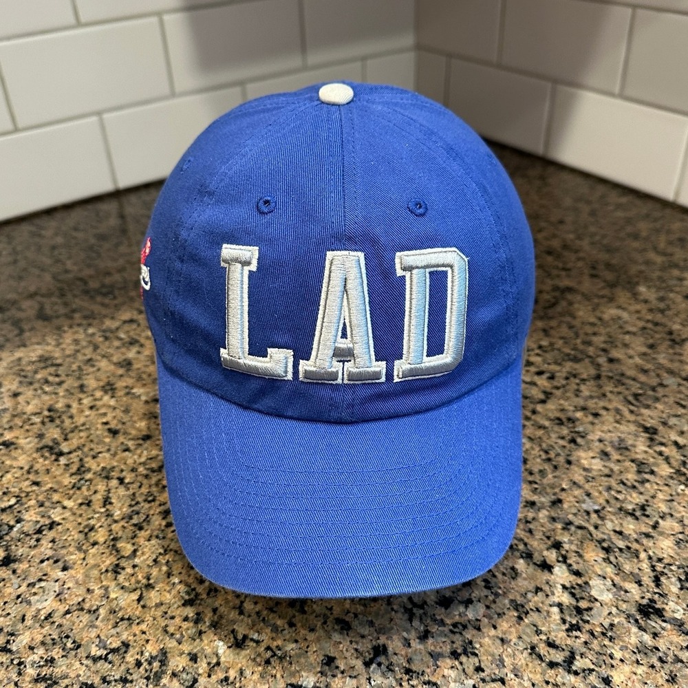 Los Angeles Dodgers Hat Fan Favorite LAD One Size Blue Cooperstown